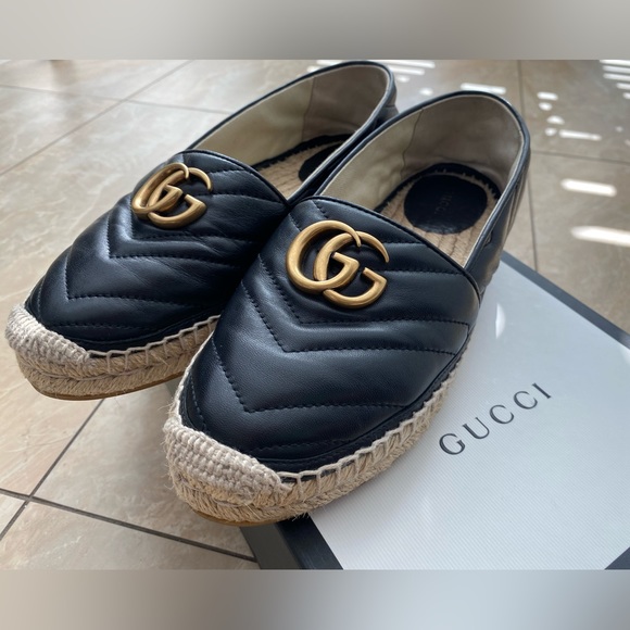Gucci spadilles in a pristine condition, original box and dust bags - Picture 2 of 8